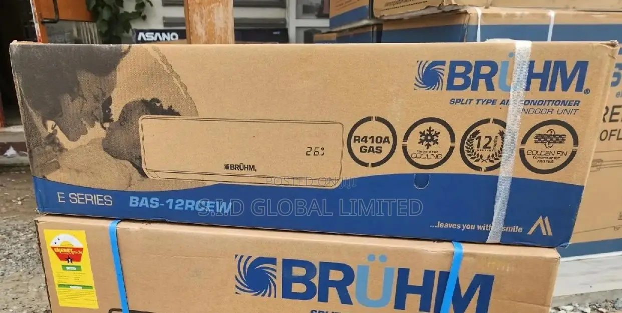 Take Home Bruhm 1.5 Hp Ac -R410 Gas – 2 Star AC 12RCEW