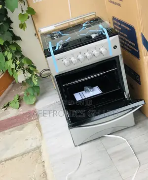 Oven With Grill Volcano 4 Gas 50by50 Gray Cooker