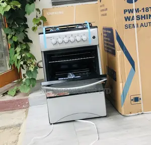 Gray 50by50  Oven With Grill 4 Gas Volcano