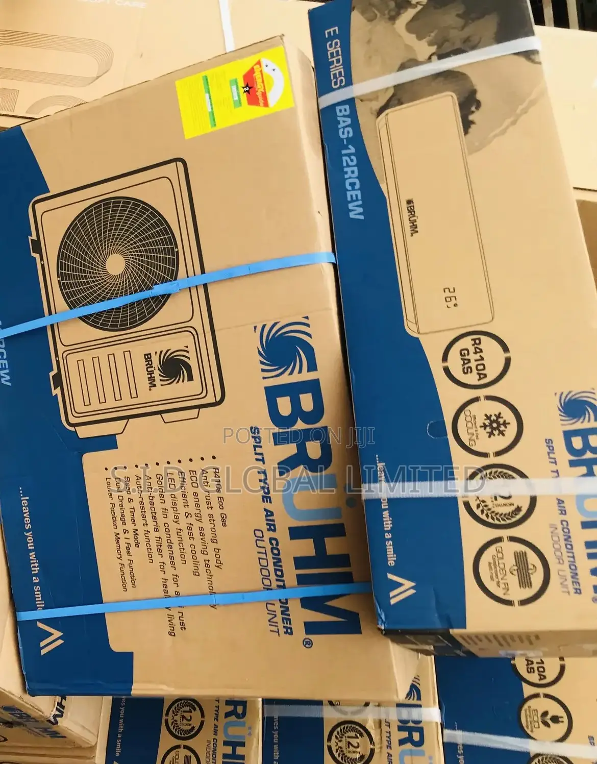 Get Away Bruhm 1.5hp Inverter Split AC BAS-12ICXW