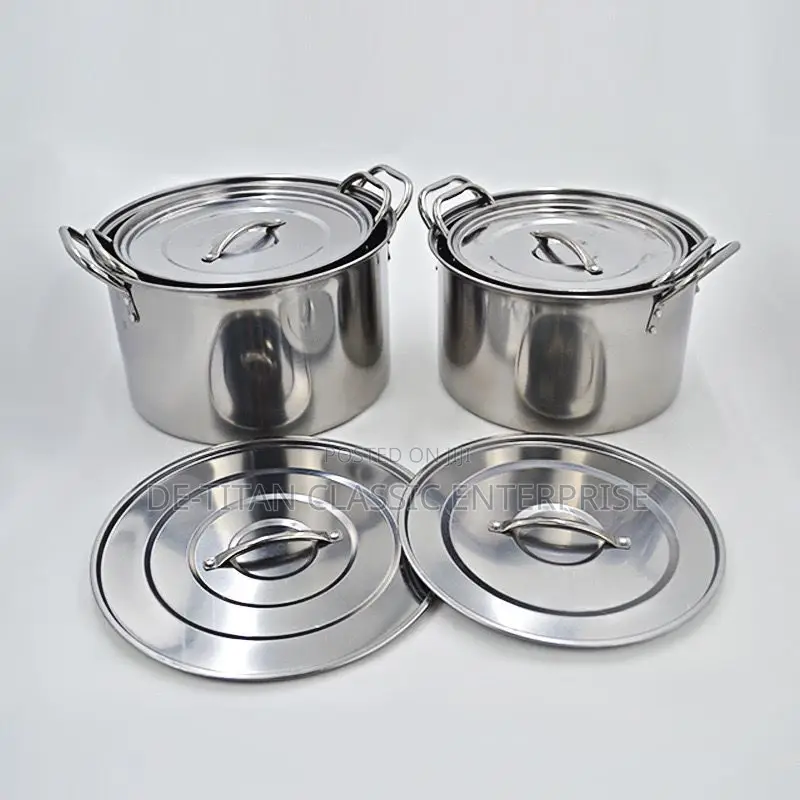 Stainless Steel 4 Set Cooking Pot