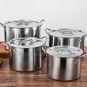 Stainless Steel 4 Set Cooking Pot