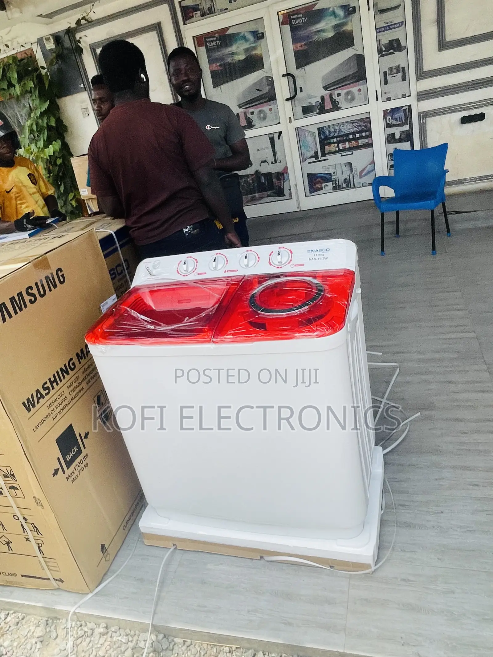 Air Turbo Nasco 11kg Twin Tub Washing Machine [NAS-11-TW]
