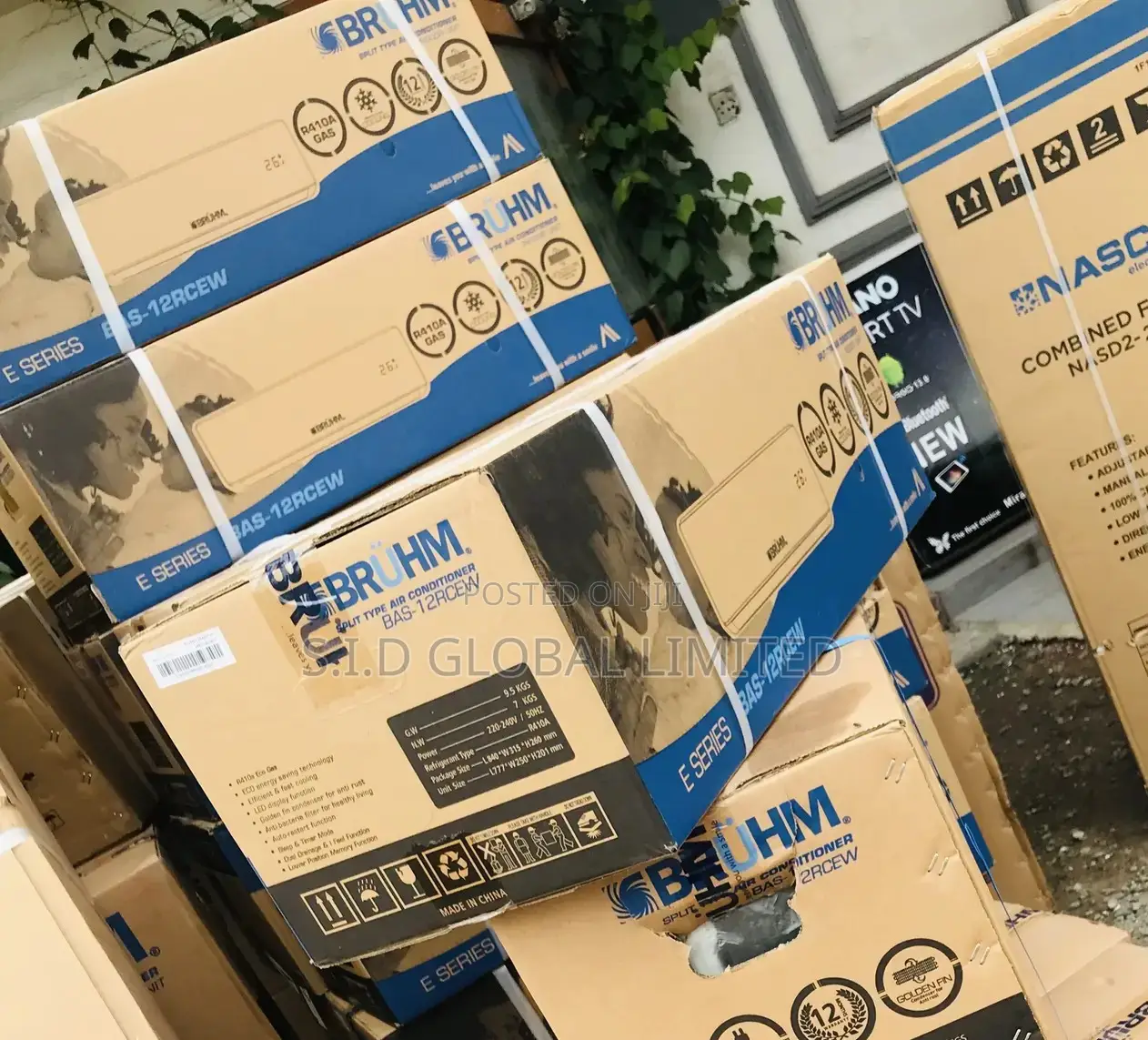 Unveil Better Bruhm 2.0HP Air Conditioner BAS-18RCEW