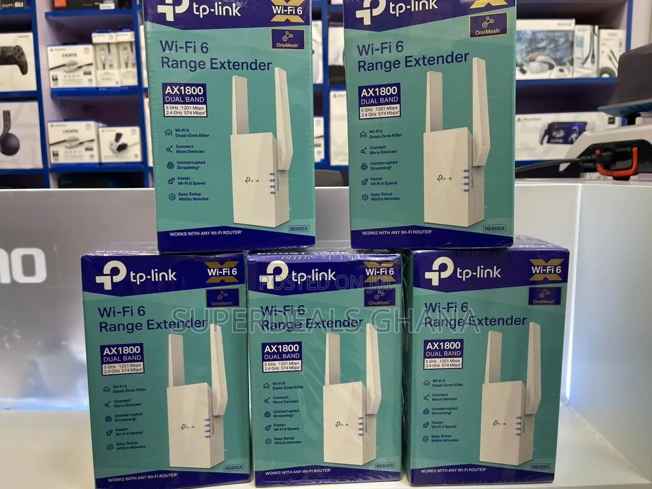 Tp Link RE605X Wifi 6 Range Extender
