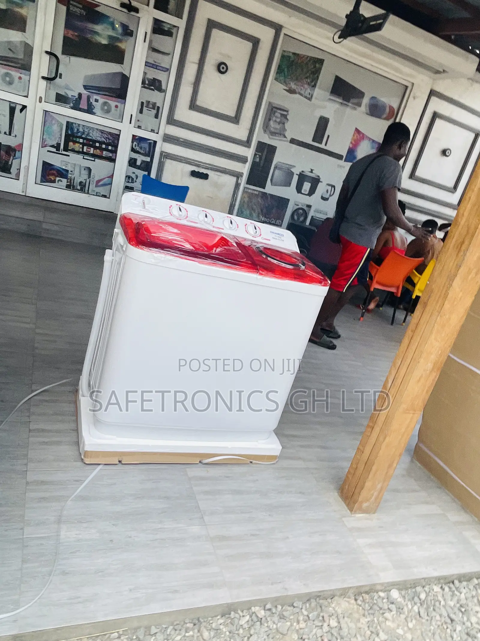 Topload Nasco 11kg Semiautomatic Twintub Fridge 
