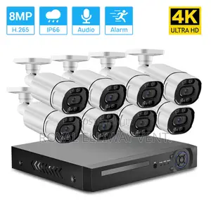 4mp 8ch Poe NVR Kit With Audio