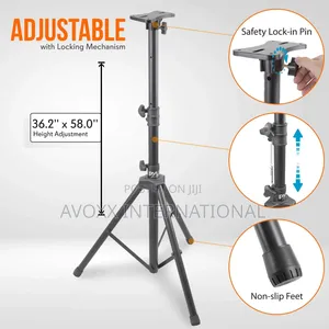 Pyle Universal Speaker Stand -Mount Holder Heavy Duty PSTND1