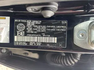 Toyota 4-Runner Limited 4x4 2019 Black