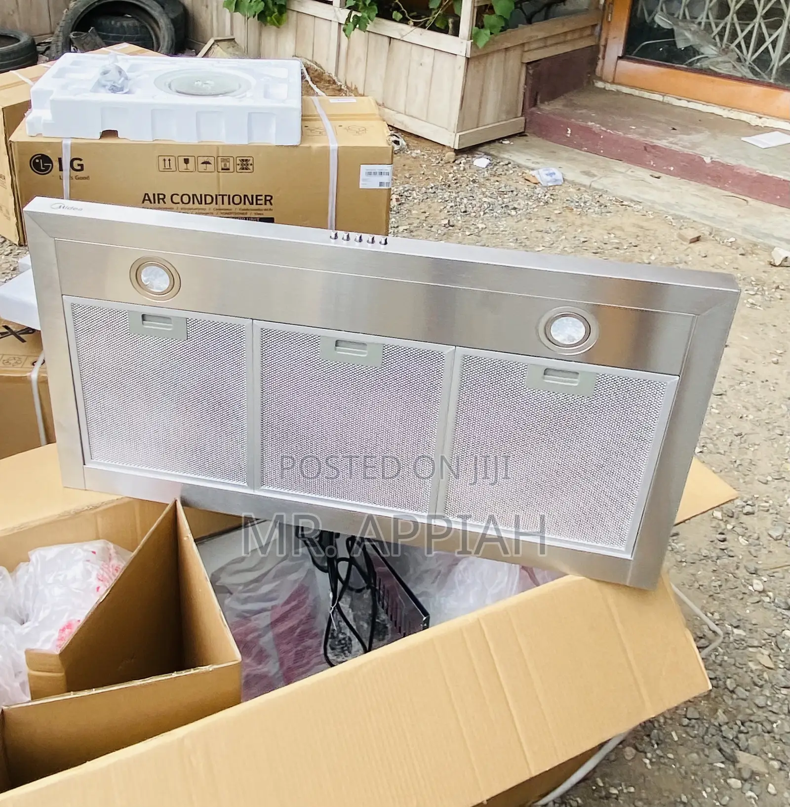 Purchase Midea 90M21 Electric Ranghood(90cm)Gray.