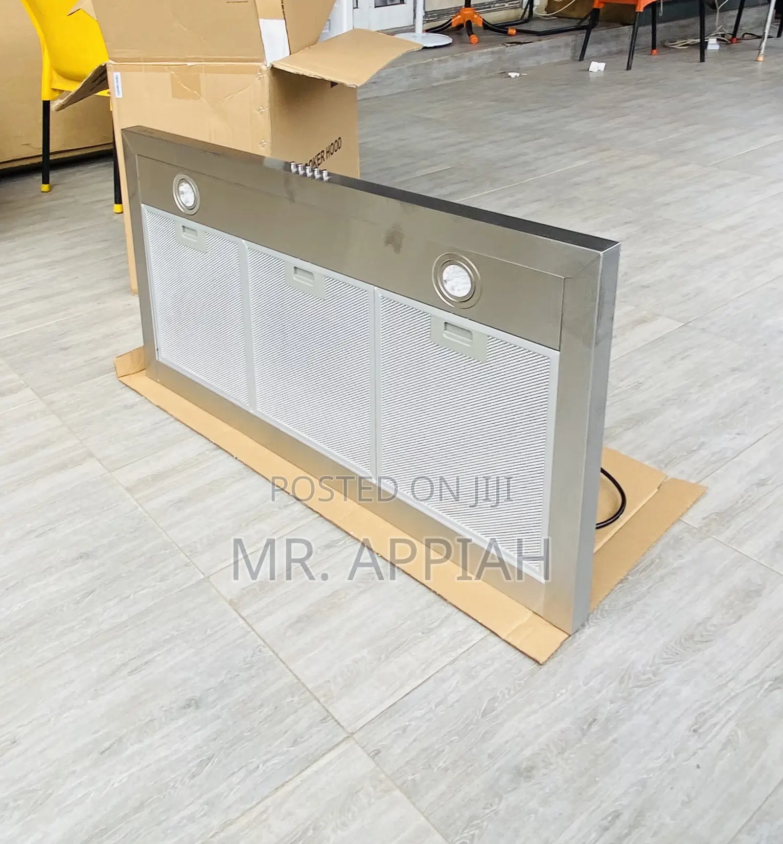Authentic Midea 90M21 T-Shape Electric Range Hood(Gray).