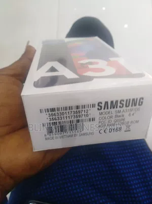 New Samsung Galaxy A31 128 GB Black