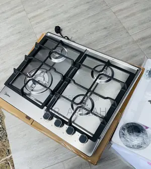 Durable Midea Built-in 4 Gas Cooker(Gray).