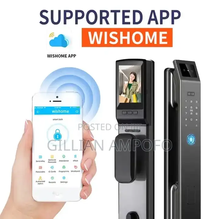Face Recognition Cerradura Inteligente Password Lock Wi