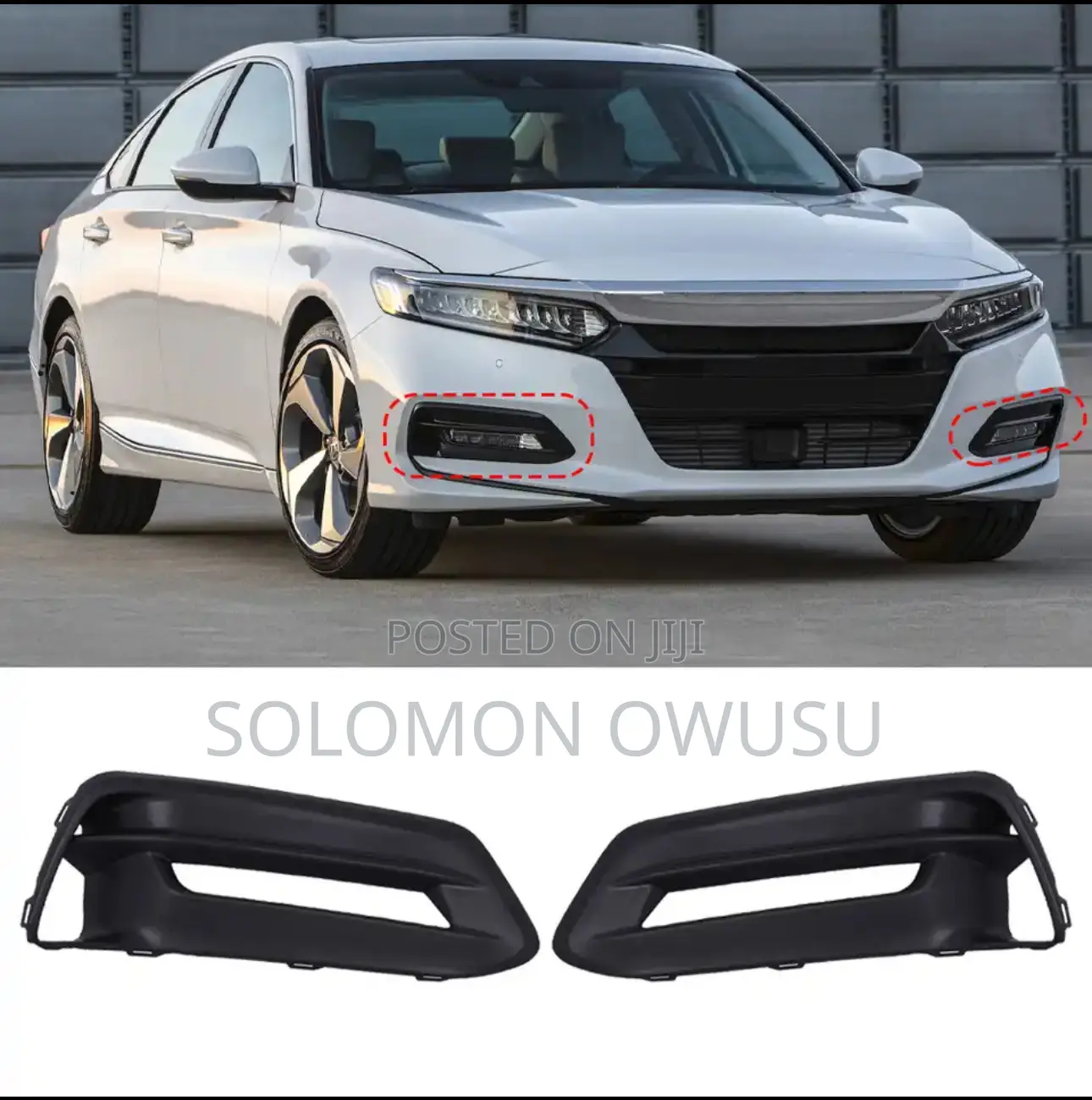 Honda Accord 2018-2021 Fog Light Cover