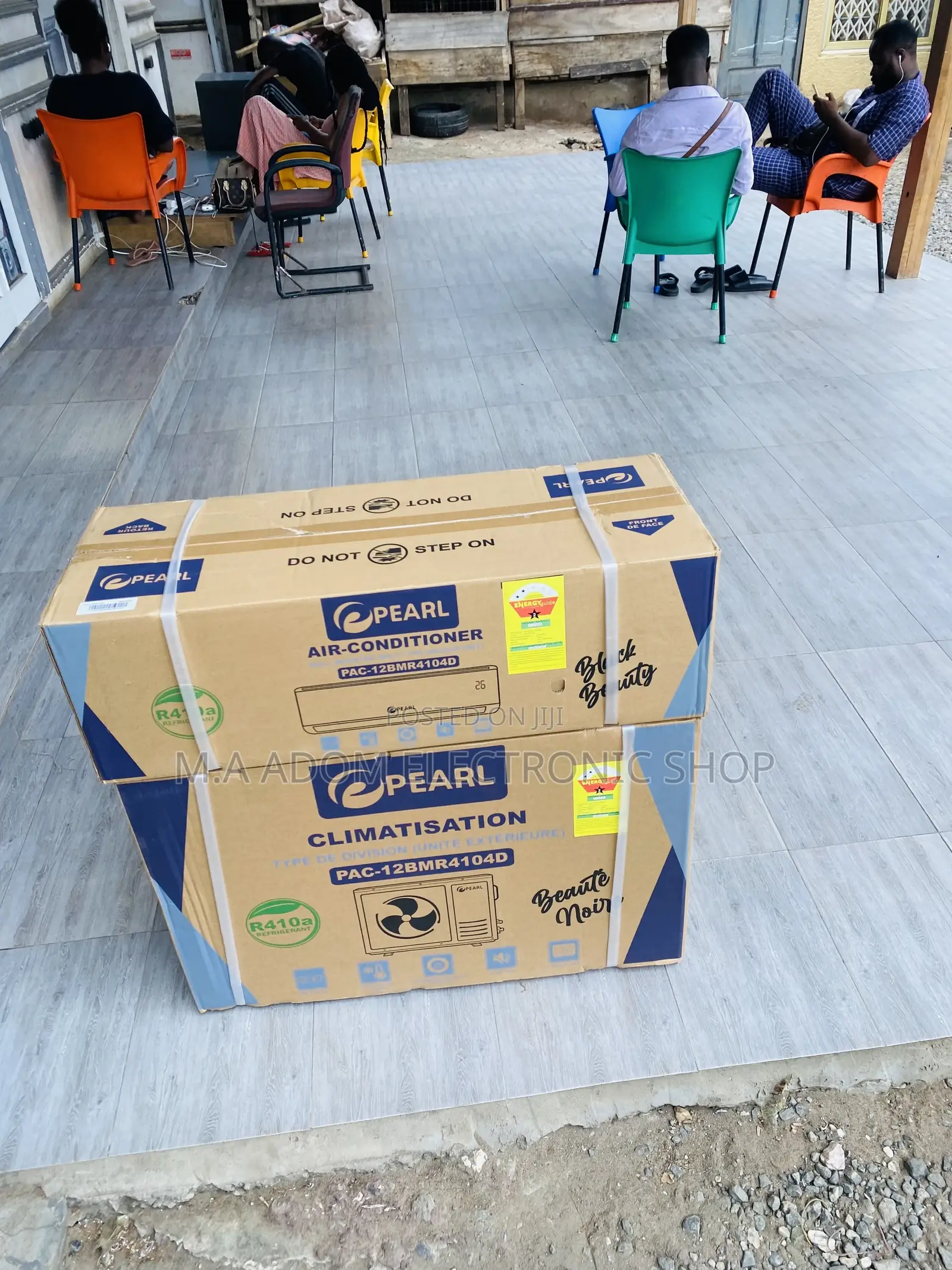 Durable Pearl Split Type 2.5hp Air Conditioner(Black).