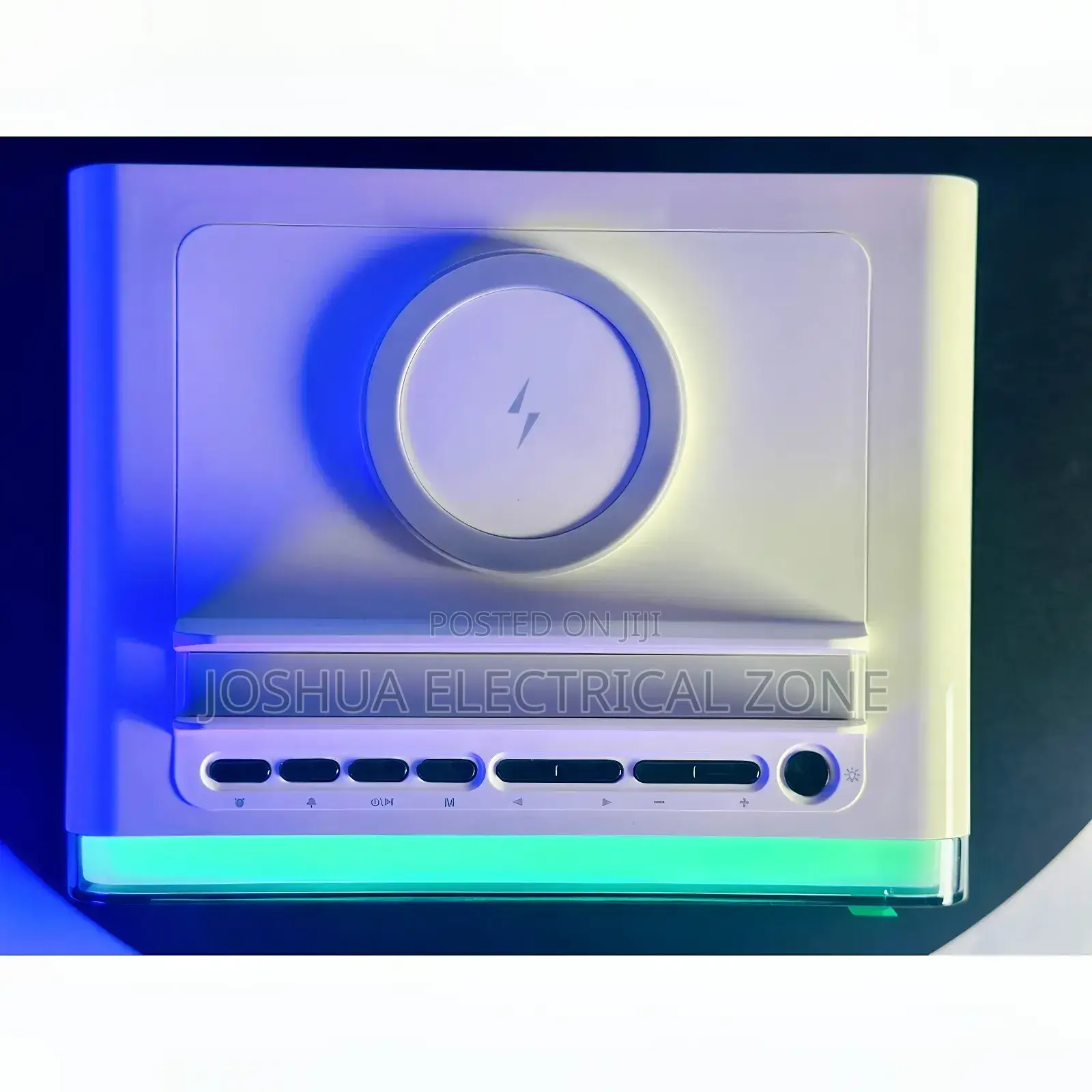4 in-1bedside Companion With Wireless,Speaker,Light, Alarm