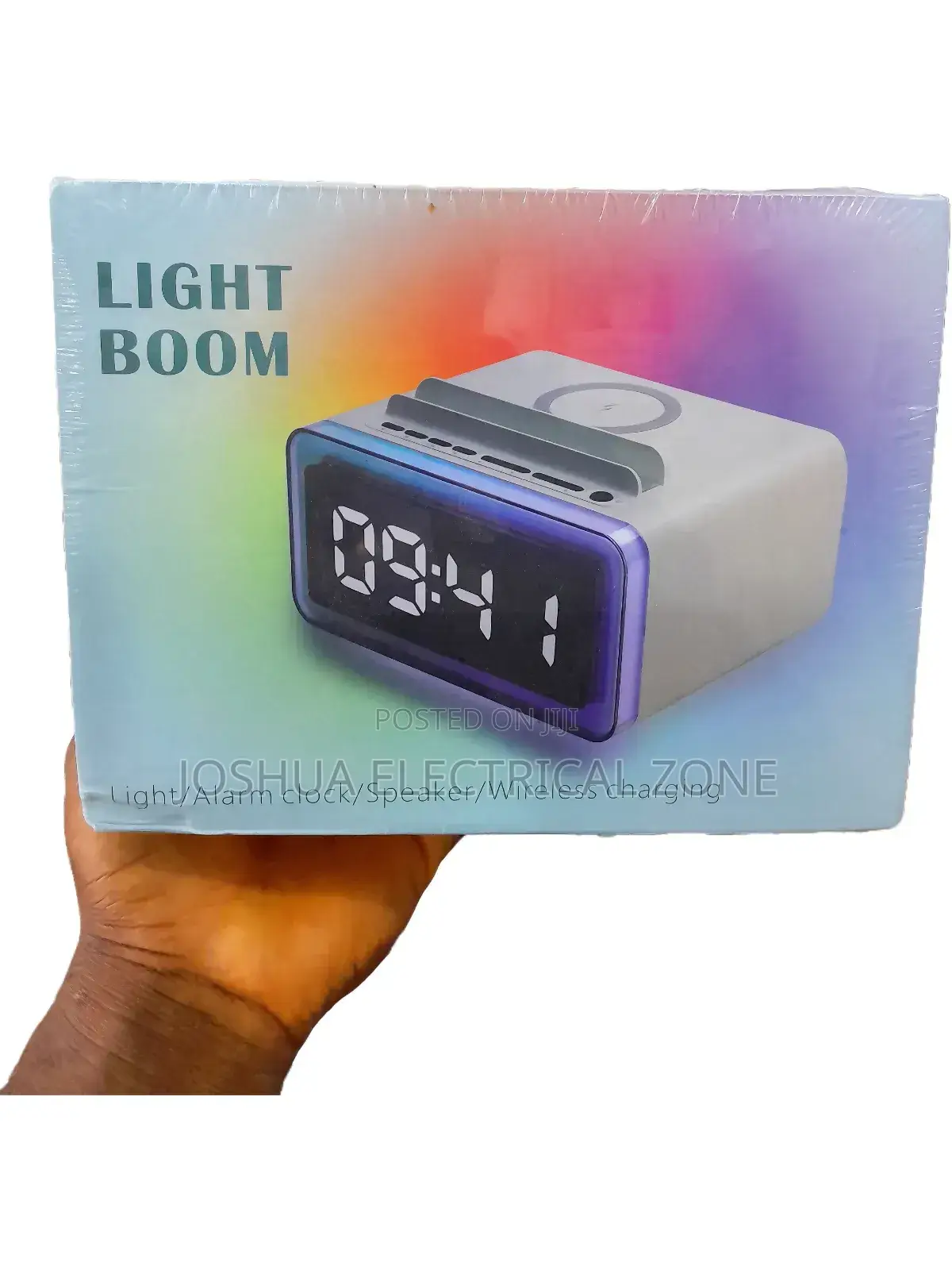 4 in-1bedside Companion With Wireless,Speaker,Light, Alarm