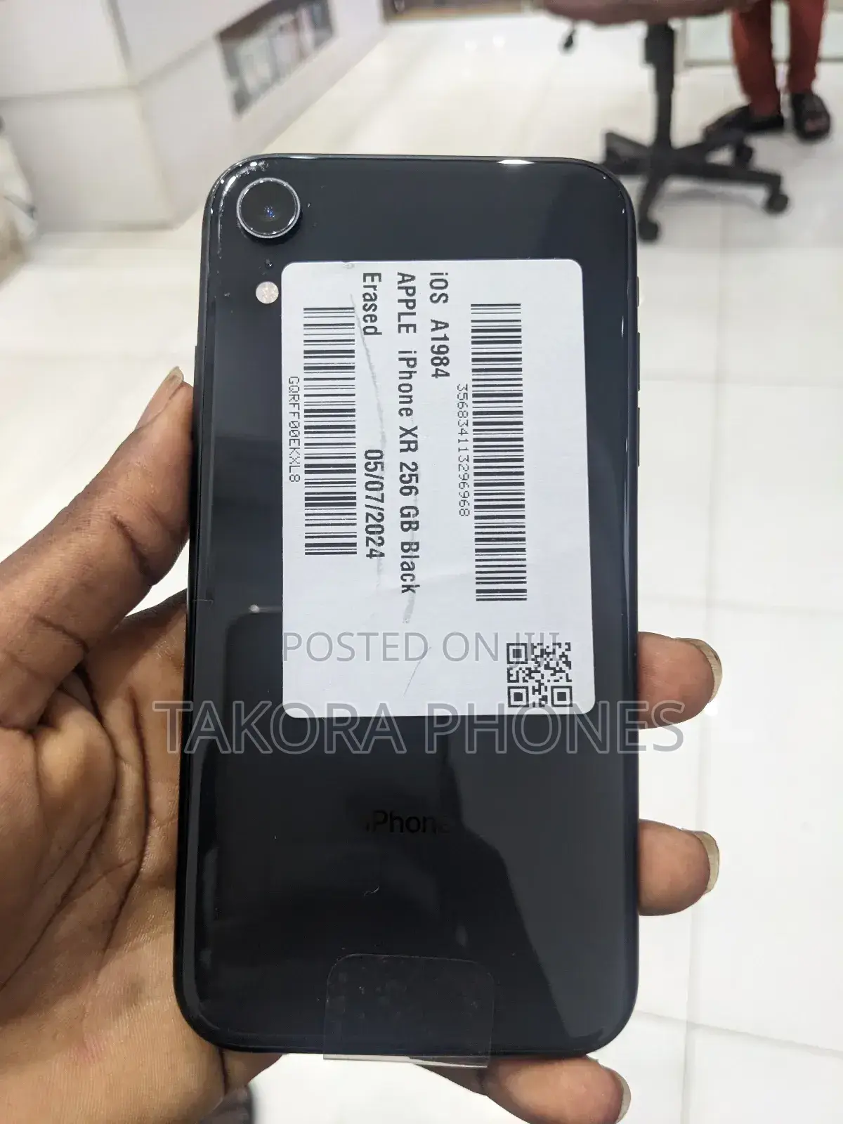 Apple iPhone XR 256 GB Black