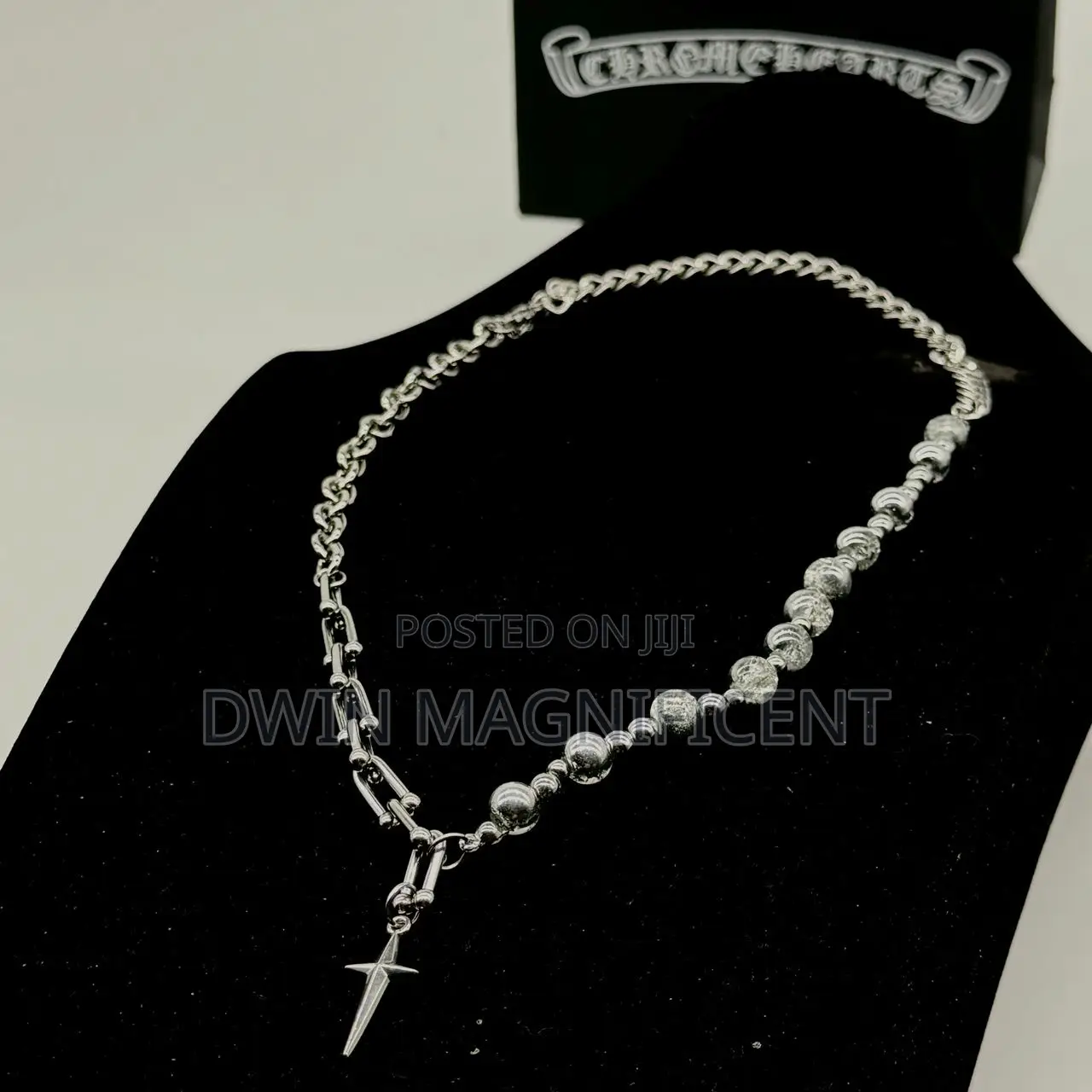 Silver Cross Necklace