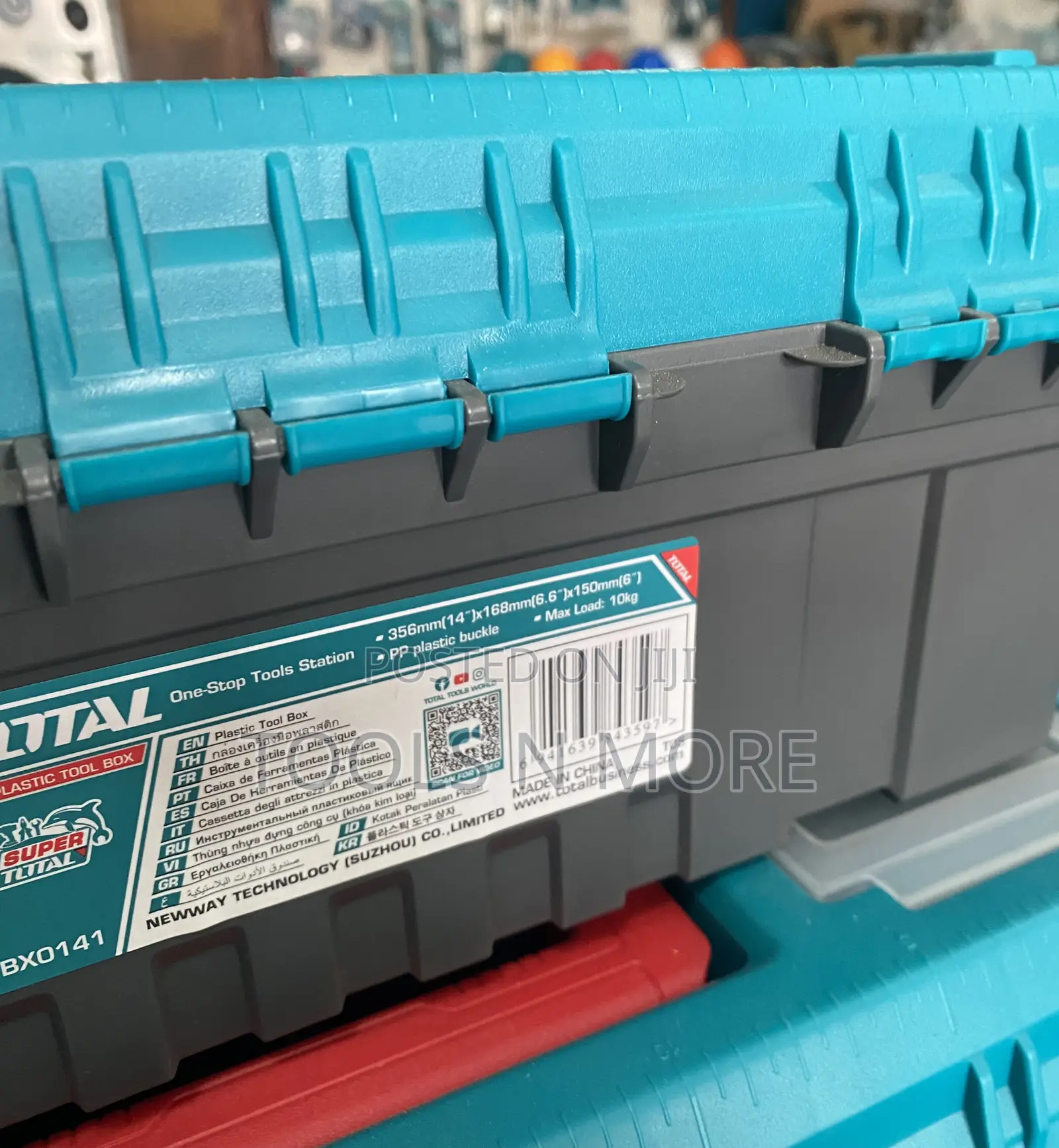 TOTAL 3-PCS Tools Boxes Set