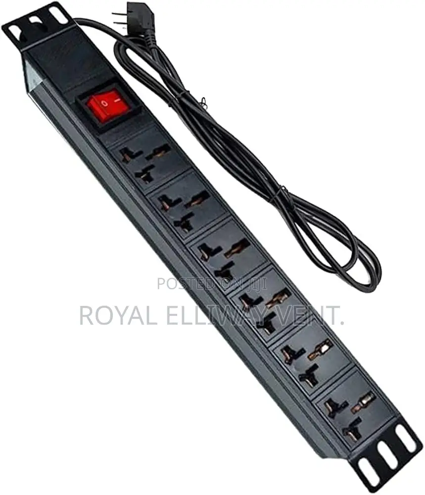 6 Way PDU Socket for CCTV Cabinets