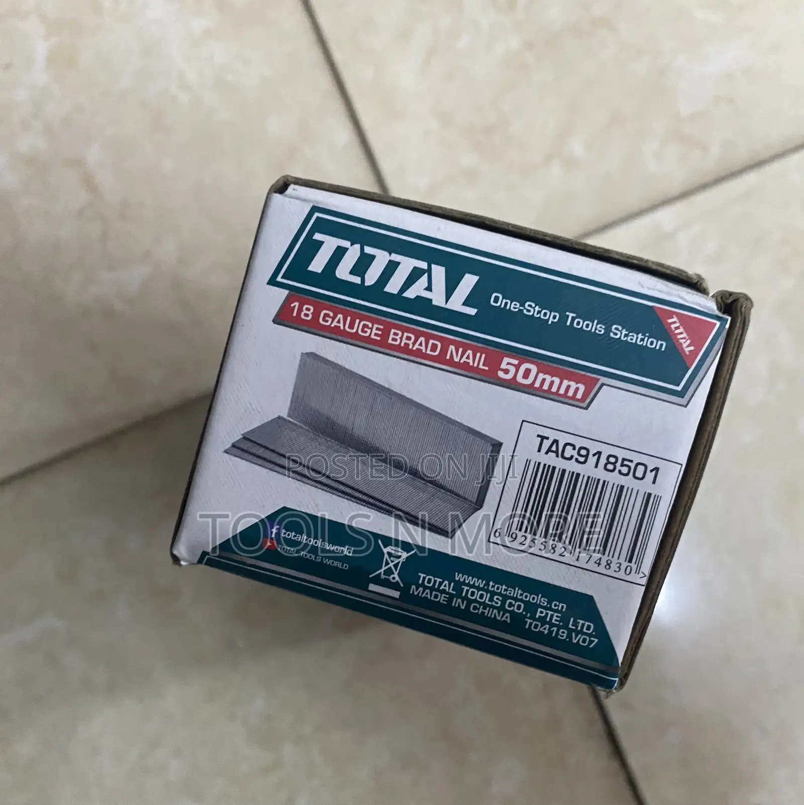 TOTAL Brad Nails -50mm