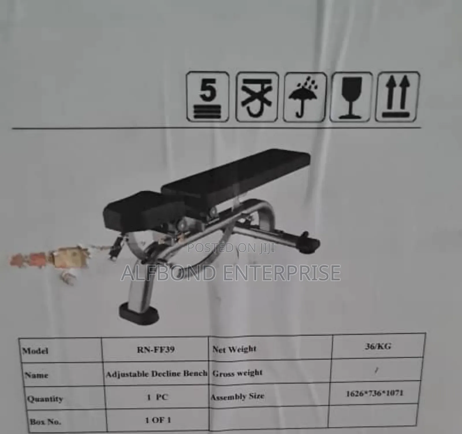 Commercial Adjustable Bench
