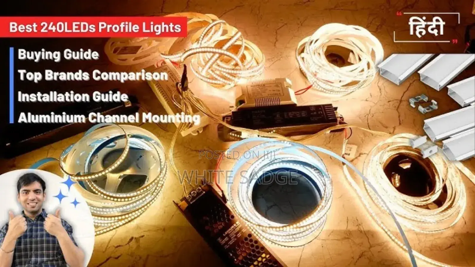 Full Warm Set Led Running Strip Light