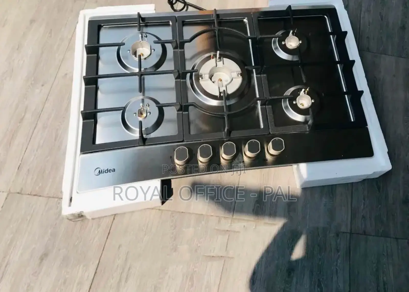 Midea 5 Fabulous Burner Gas Hob (75G50ME)