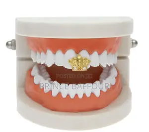 Hip Hop Teeth / Simple Gold Grillz