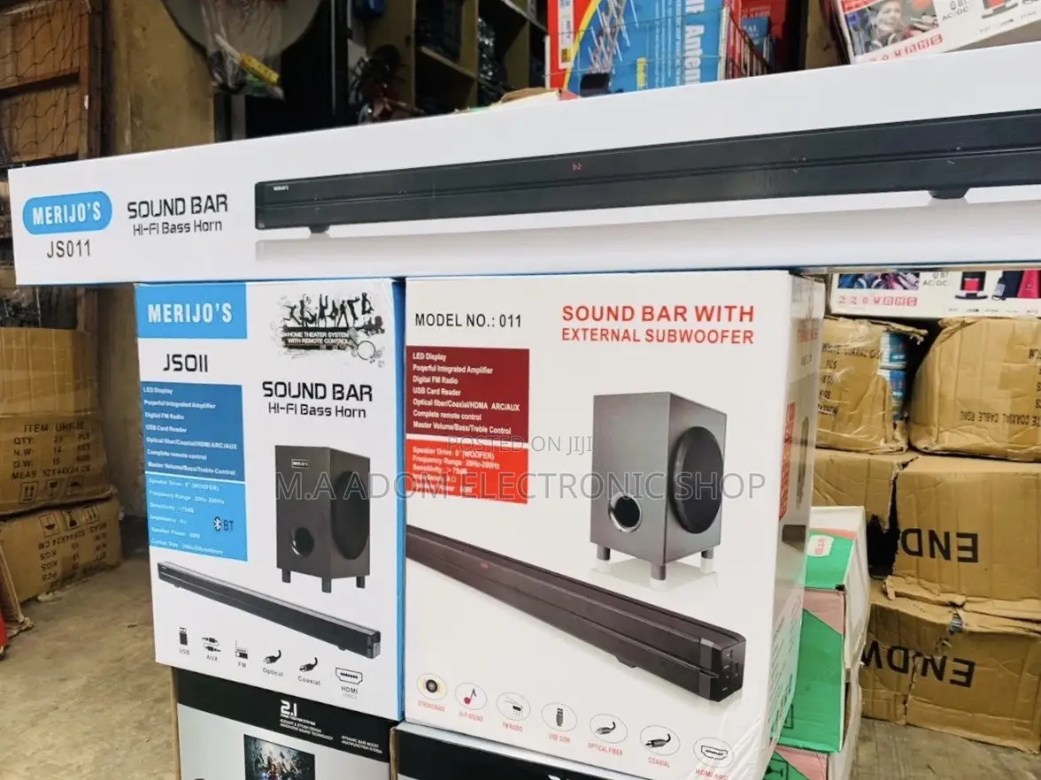Shop Original Merijo 300W Bluetooth Sound Bar(3.1ch)