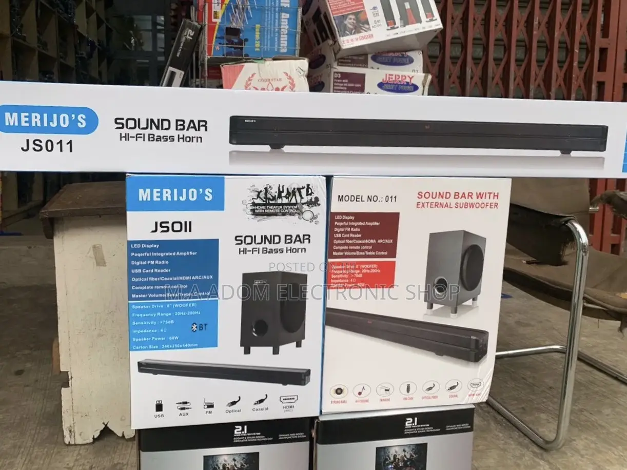 Shop Affordable Merijo Bluetooth Sound Bar System(300W)3.1ch