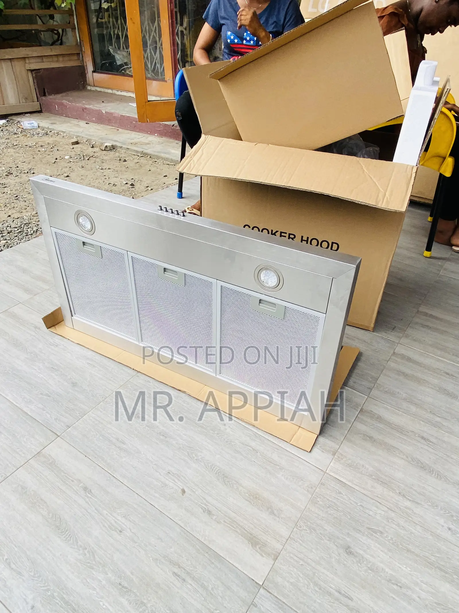 Shop Authentic Midea T-Shape Electric Range Hood(90M21)90cm