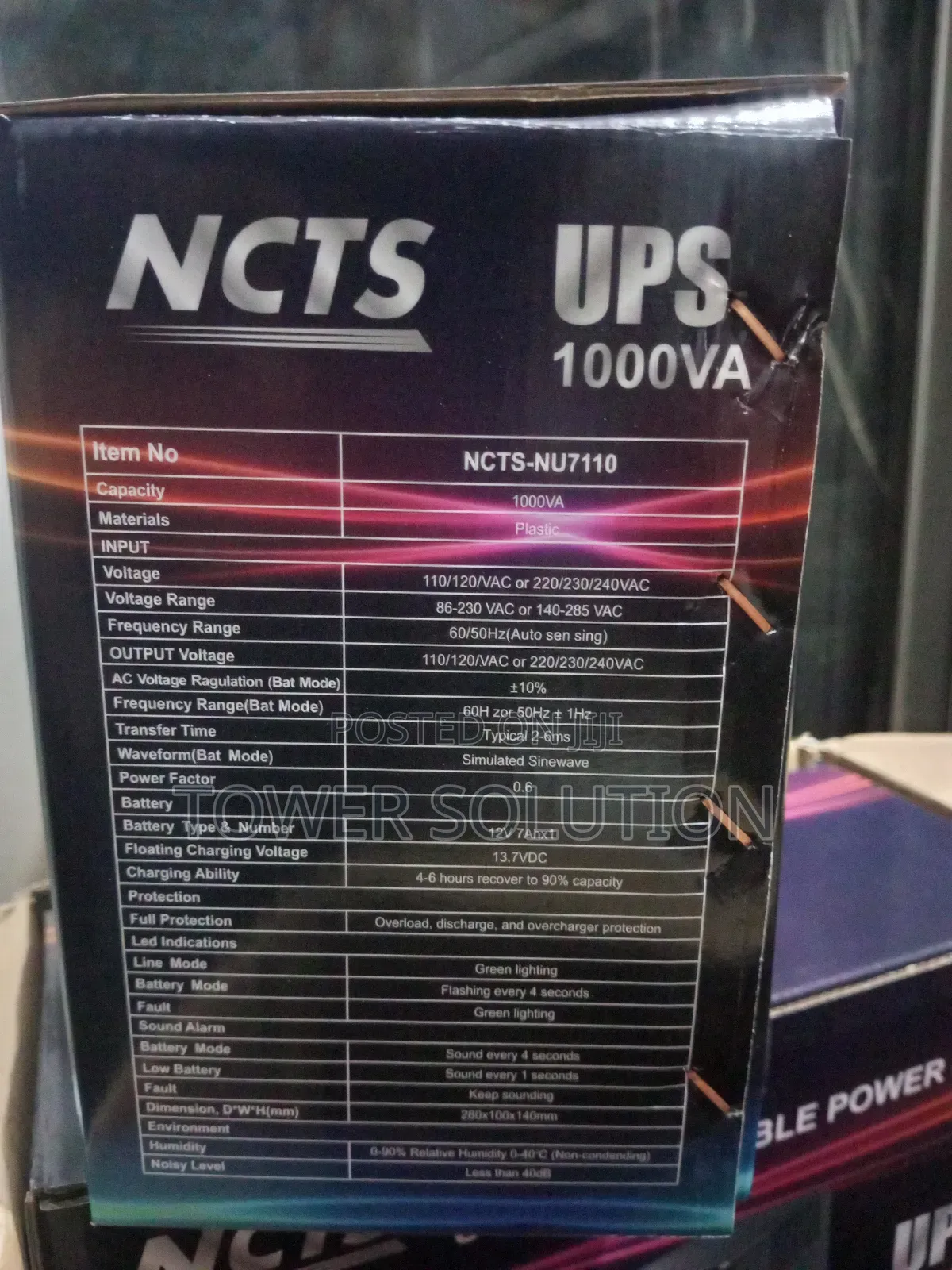 UPS 1000va Ncts