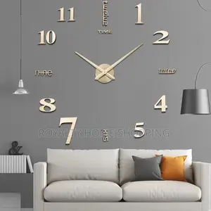 Diy 3d Wall Clocks Large Size