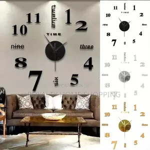 Diy 3d Wall Clocks Large Size