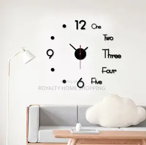 Diy 3d Wall Clocks Large Size