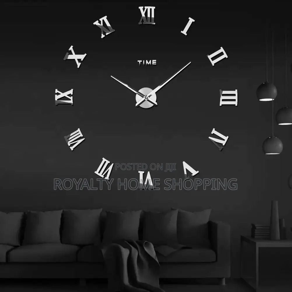 Diy 3d Wall Clocks Large Size