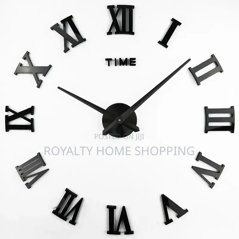 Diy 3d Wall Clocks Large Size