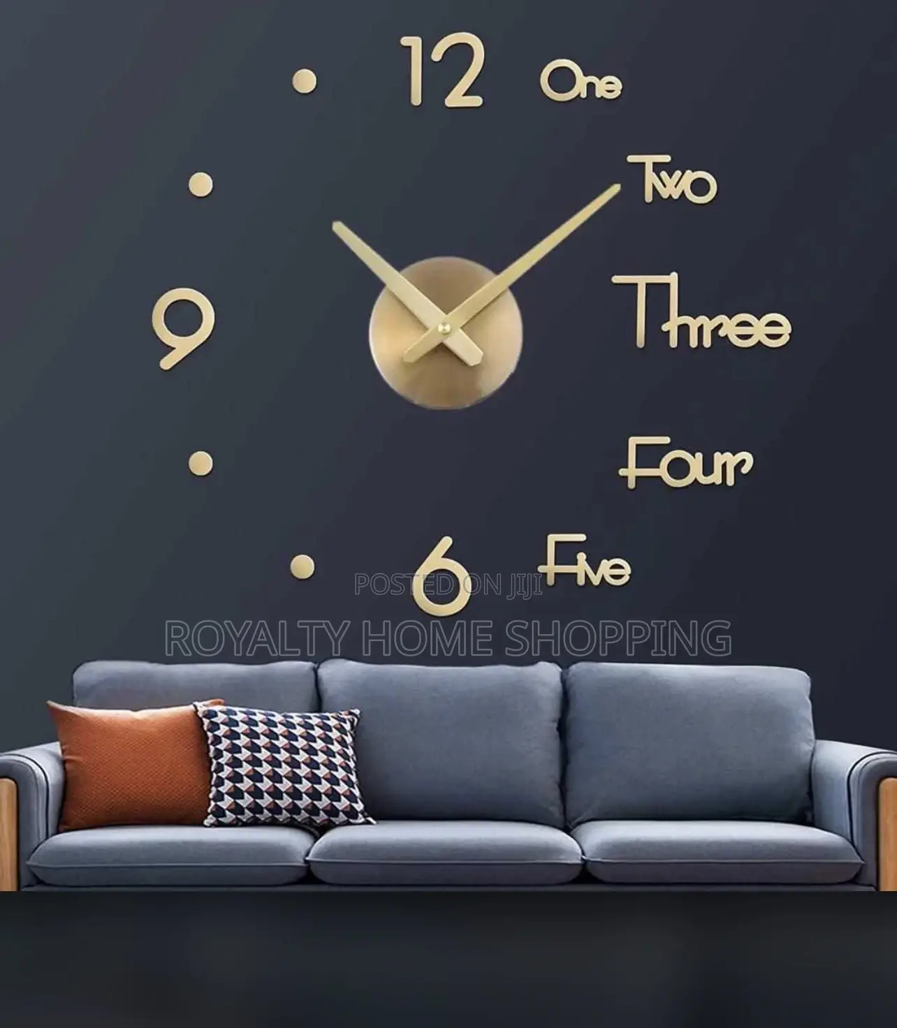 Diy 3d Wall Clocks Large Size