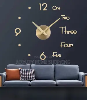 Diy 3d Wall Clocks Large Size