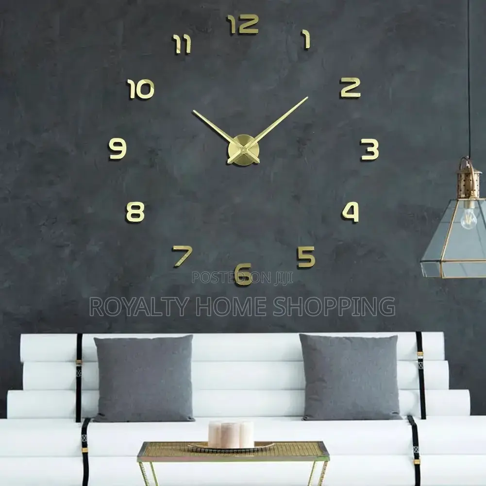 Diy 3d Wall Clocks Large Size
