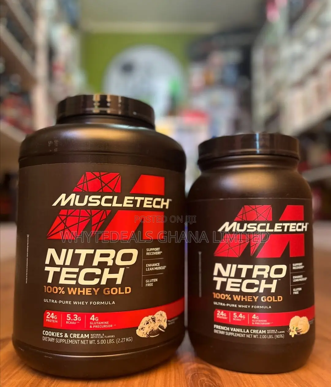 Muscletech Nitrotech 100% Whey Gold 4 Faster Muscle Beauty