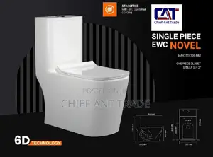 Toilet Seat- 1 Piece / Combined. 501/306
