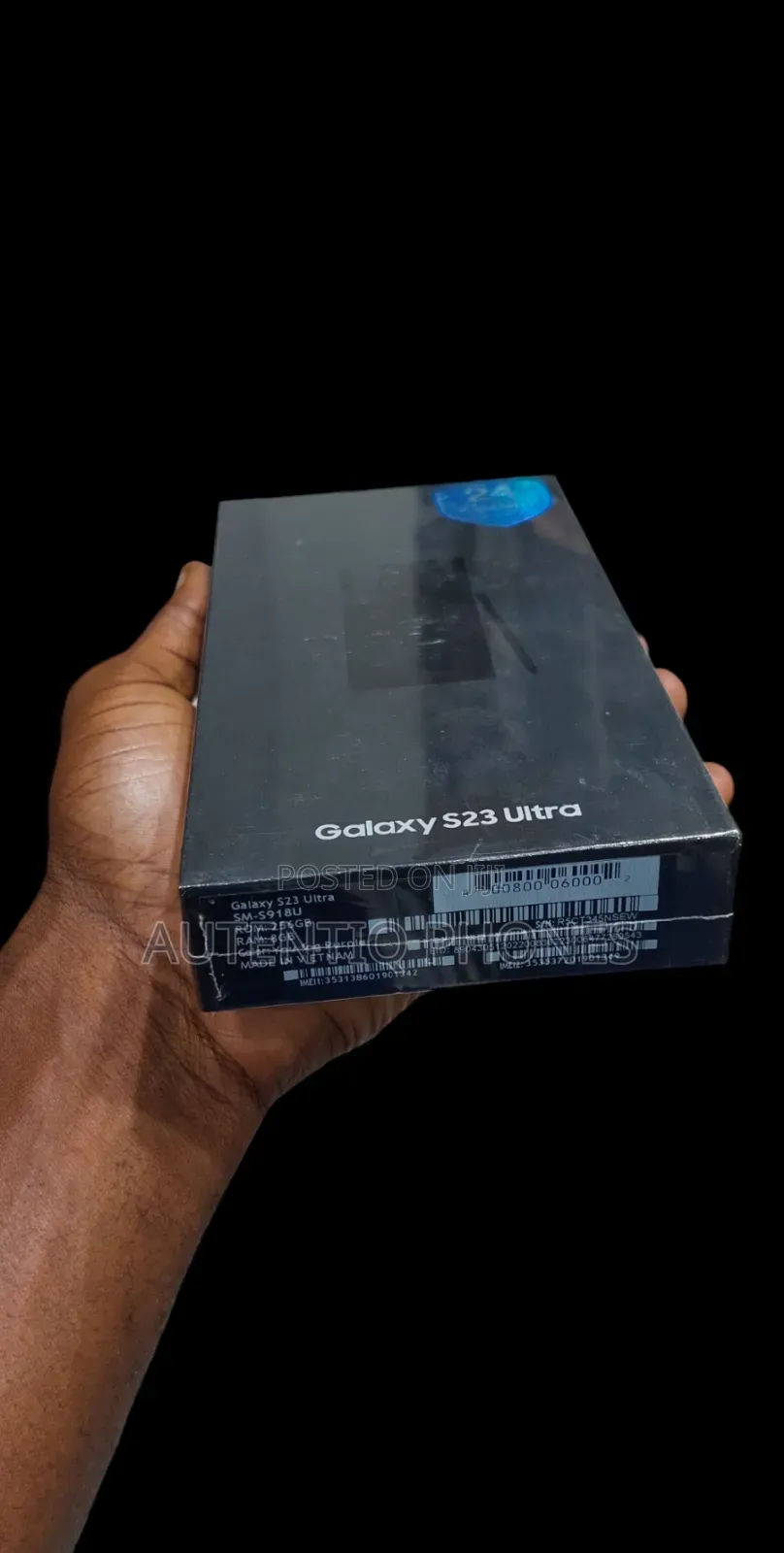 New Samsung Galaxy S23 Ultra 256 GB Black