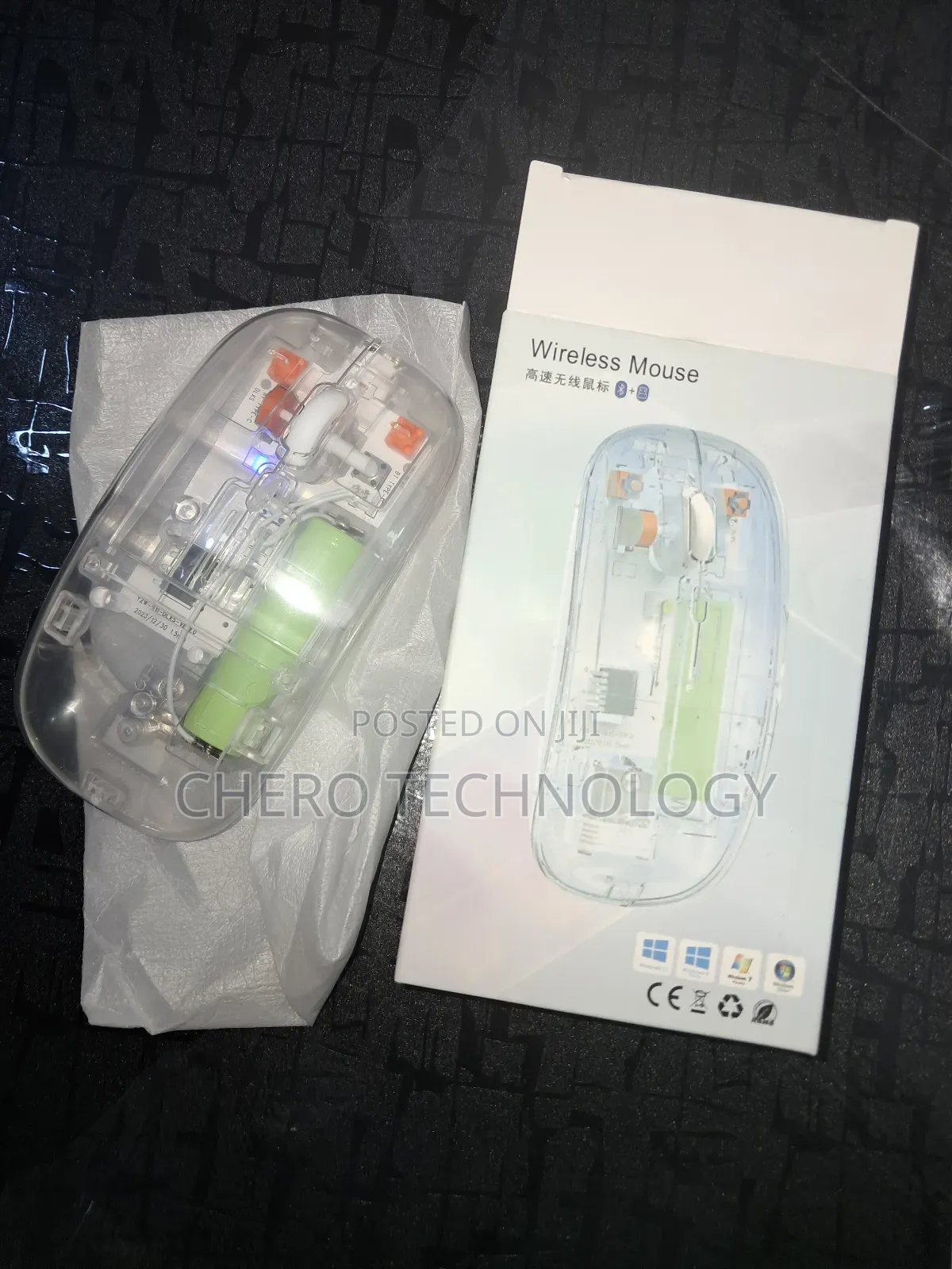 Transparent Chargeable Mouse