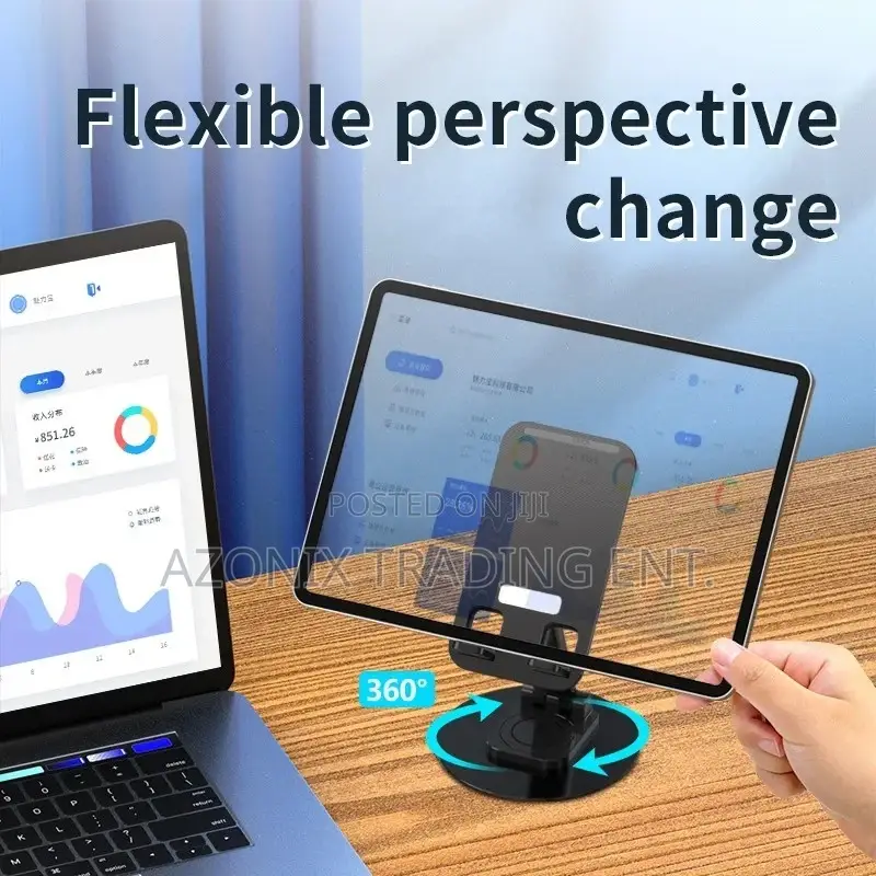 360 Rotating Phone/Tablet Desktop Stand
