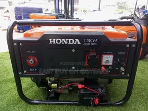 Honda 7.5kva Generator Japan Turbo Made