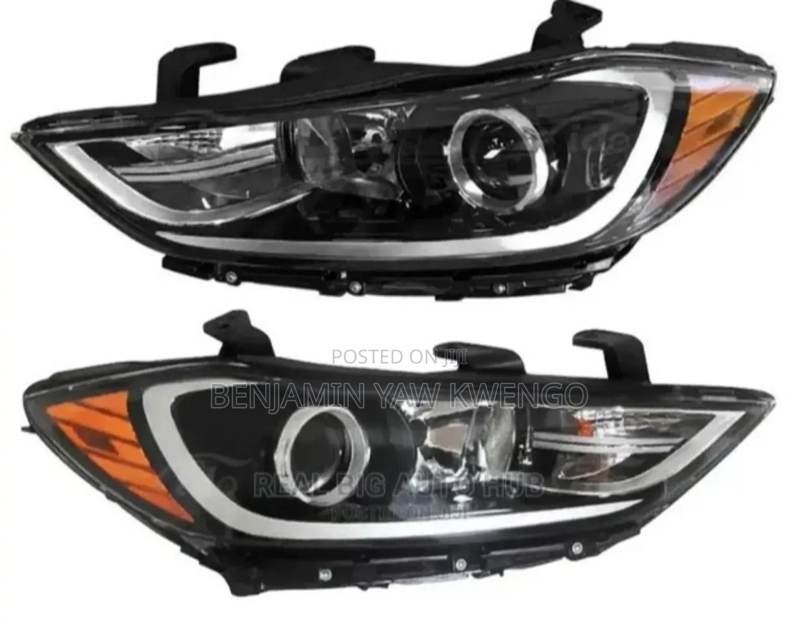 Elantra Headlamp 2017 2018 Normal